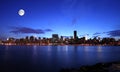 New York City at night Royalty Free Stock Photo