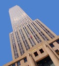 Empire State Building in New York City. Royalty Free Stock Photo