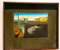 New York City MOMA - Salvador Dali - Persistence of Memory Royalty Free Stock Photo