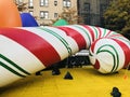 Macy`s Balloon Inflation for the Thanksgiving Day Parade