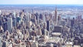 NEW YORK CITY, NY, USA - 1 SEP 2011, Skyline of New York from Hudson
