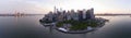 Manhattan downtown Skyline, New York City, USA Royalty Free Stock Photo