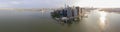 Manhattan downtown Skyline, New York City, USA Royalty Free Stock Photo
