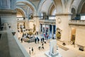 NEW YORK CITY - oct 2022 In the Metropolitan Museum of Art' The Charles Engelhard Court in American Wing