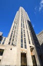 Rockefeller Center is a complex of 19 commercial buildings. Royalty Free Stock Photo