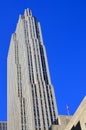 Rockefeller Center is a complex of 19 commercial buildings Royalty Free Stock Photo