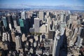 The New York City panorama Royalty Free Stock Photo