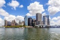 New York City panorama with Manhattan Skyline Royalty Free Stock Photo