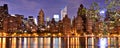 New York City Panorama Royalty Free Stock Photo