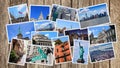 New York City photo stack Royalty Free Stock Photo