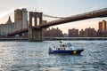 New York City Police Department boat Royalty Free Stock Photo