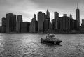 New York City Police Department boat Royalty Free Stock Photo