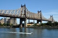 New York City: Queensboro Bridge Royalty Free Stock Photo