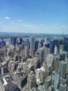 New York City City scape from highest building in city