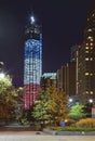 NEW YORK CITY - SEPTEMBER 16: One World Trade Center Royalty Free Stock Photo