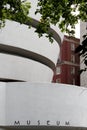 NEW YORK CITY- SEPTEMBER 01: The Solomon R. Guggenheim Museum of mod Royalty Free Stock Photo