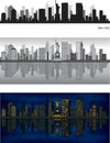 New York city skyline Royalty Free Stock Photo