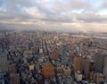 New York City skyline Aerial panorama view. New York. Royalty Free Stock Photo