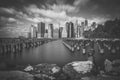 New York City Skyline from the pier