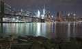 New York City skyline from Brooklyn