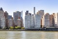 New York City skyline with the buildings of Midtown Manhattan Royalty Free Stock Photo