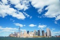 New York City skyline Royalty Free Stock Photo