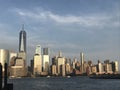 New York City skyline from Jersey Royalty Free Stock Photo