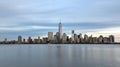 New York City Skyline from New Jersey Royalty Free Stock Photo