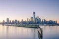 NewYork City skyline at Night, New York City, USA Royalty Free Stock Photo