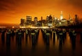 New York City Skyline Royalty Free Stock Photo