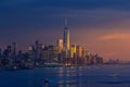 New York City skyline Royalty Free Stock Photo