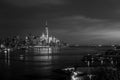 New York City skyline Royalty Free Stock Photo