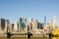 New york city skyline surroundings Royalty Free Stock Photo