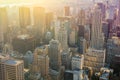 New York City skyline with urban skyscrapers at sunrise, Manhattan Royalty Free Stock Photo