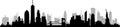 New York City Skyline Vector Royalty Free Stock Photo