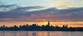 New York City skyline Royalty Free Stock Photo