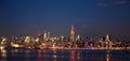 New York City skyline Royalty Free Stock Photo