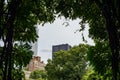 new york city skyscrapers and skyline facade of an building