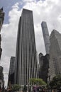 New York City, 1st July: Apple headquarter from fifth avenue in Midtown Manhattan from New York City in United States