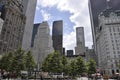 New York City, 1st July: The Plaza Hotel in Grand Army Plaza from Midtown Manhattan from New York City in United States Royalty Free Stock Photo