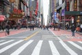 New York City street road in Manhattan