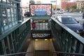 New york city subway station Royalty Free Stock Photo