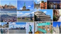 New York City travel collage Royalty Free Stock Photo