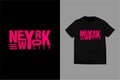 New york city - typography graphic t-shirt vector design