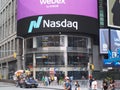 NASDAQ Stock Exchange in Times Square Manhattan