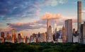 New York City Upper East Side skyline, USA Royalty Free Stock Photo