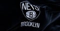 Close-up of Brooklyn Nets waving in the wind