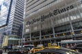 The New York Times headquarters in New York City, USA