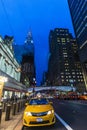 Pershing Square at night in New York City, USA Royalty Free Stock Photo