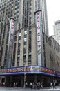 Radio city hall at NBC Studios in Manhattan, New York City, USA Royalty Free Stock Photo